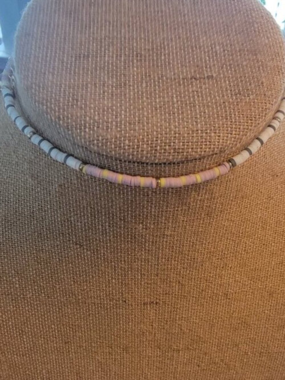 Meghan Browne Style Flow Pink  13.5" Pukka Shell Bracelet or Anklet